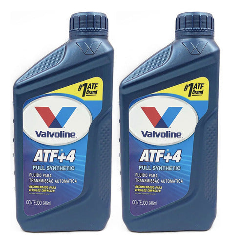 2 Fluído Transmissão Automática Valvoline Atf+4 Sintético 0