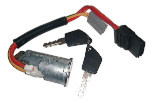 Anti-Theft Contact and Ignition Key for Peugeot 504 97+ 0