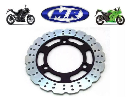 Disco De Freno Trasero Kawasaki Ninja 300 13/17 Mk Motos #01 2