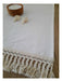 Tusor Table Runner with Fringe Finish 0