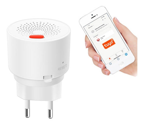 Sensor De Gas Inalámbrico Wifi Smart - Protección Adultos 0