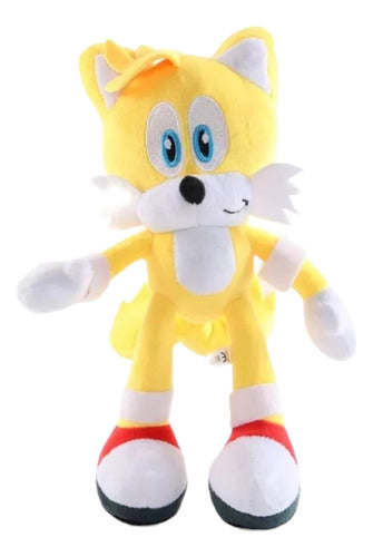 Hazz Sonic Plush Toy Action Figure Tails Yellow 2