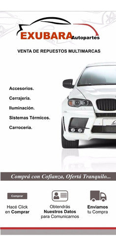 Visera Ford Cargo Techo Plano Con Soporte Fibra 5