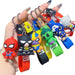 Generic Marvel 3D Rubber Keychain Pack of 3 0