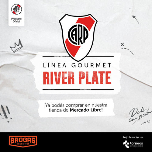 Brogas® Brasero Leñero Uruguayo Fogonero River Plate Oficial 1