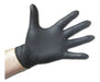 Premium Black Nitrile Gloves for Hair Stylists and Barbers x 20 1