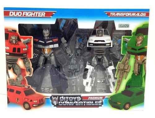 Ditoys Convertibles Auto Transformers Duo Fighter 1767 0