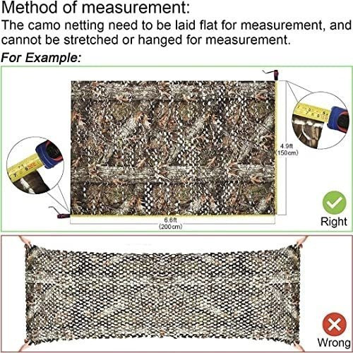 Red De Camuflaje Para Camping Caza Decoracion 1.5x5m Super 2 6