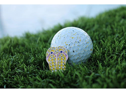 Mulligan Hooligan Flip-flops Golf Ball Marker + Clip De Somb 4