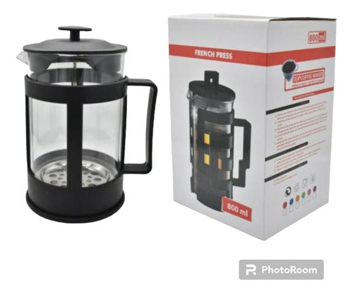 Xxx French Press Coffee Maker 800ml 1