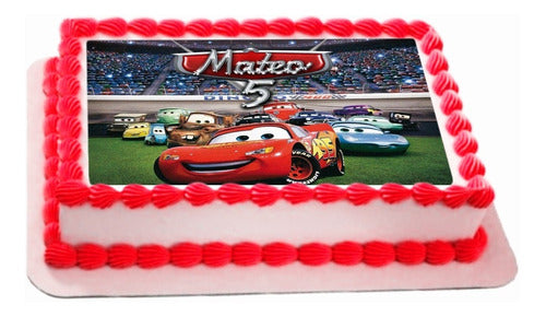 Wafer Paper Edible Sheets Cars for Cakes 0