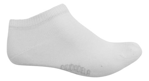 Tom 4590-A-B White Girls' Short Sock 0