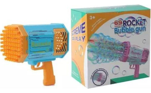 TLC Rechargeable Bubble Gun X69 - Bubble Blower Toy for Kids 0