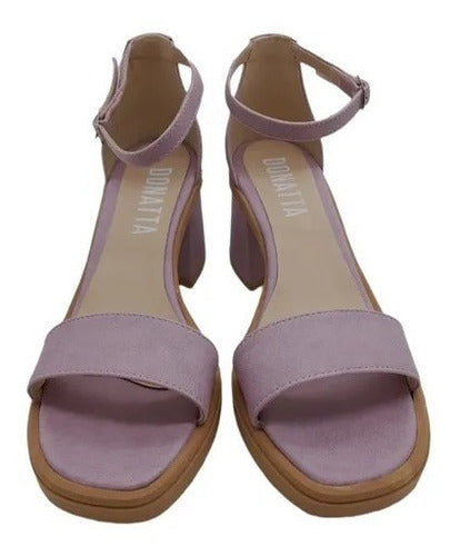 Elegant Low Heel Women's Sandals for Parties by Donatta 27