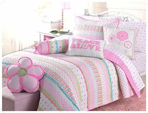 Cozy Line Home Fashions Cozy Line Home Fashions Pastel Set Twin - 5 Piece Comforter Set 0