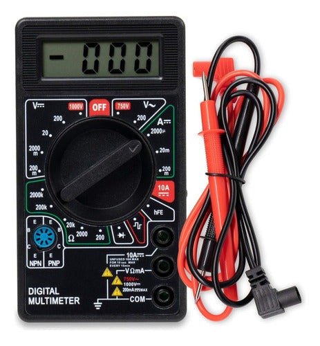 Industrias Sur Digital Multimeter DT-830D with Buzzer 0