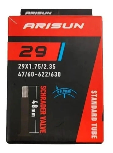 Arisun Camara Bicicleta Rod 29 Butilo 1,75/2,35 0