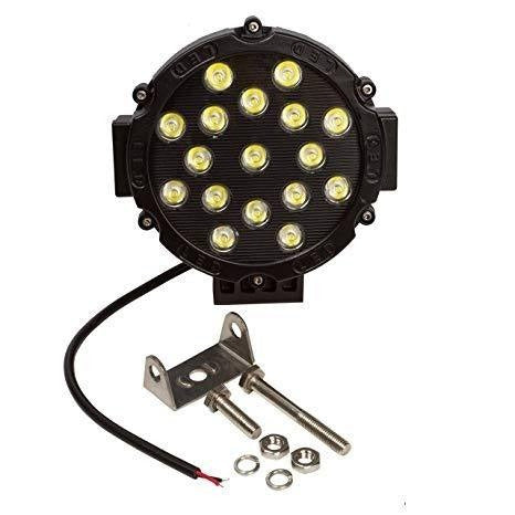 Full Racing 17 LED 51W 3700 Lumens Off Road Auto Auxiliary Light 12 and 24V 1