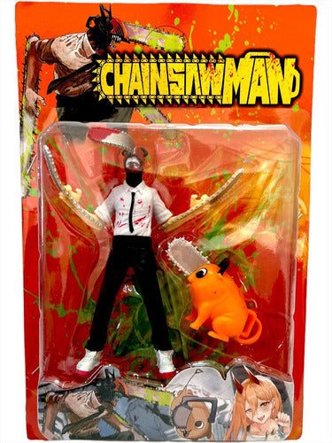 Figura Juguete Chainsawman Pochita Y Denji Set X2 0