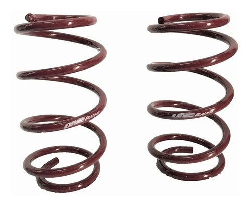 Set of 2 Front Progressive Spiral Springs Fiat Tipo Suspension Kit 0