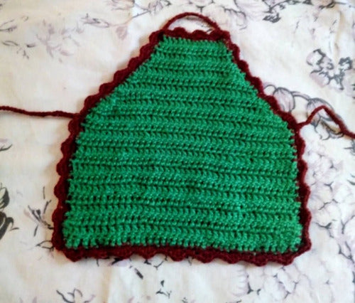 Crochet Wine Bottle Apron 2