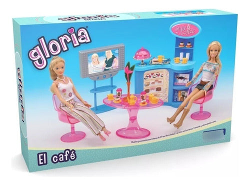 Gloria Sala El Café Muebles Para Muñeca Jeg 2918 1