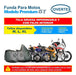 Waterproof Yamaha N Max 155 Motorcycle Cover + Premium Fleece 6