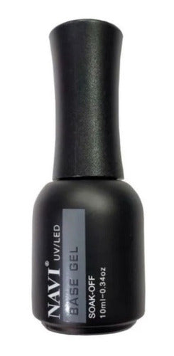 Navi 10ml Base Coat or Top Coat Gel LED UV X1U 3