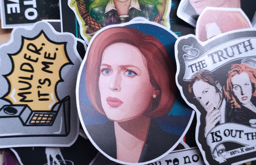 APUM Pack Stickers Vinilo X-Files Expedientes X 5