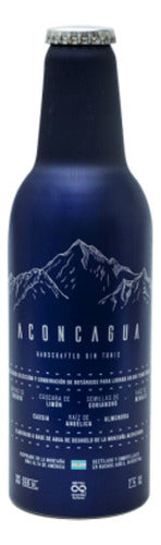 Gin Tonic Aconcagua Botella Aluminio 355ml Ready To Drink X6 1