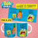 Cositas Digitales Plantillas Imprimibles Para Sublimar Tazas De Bob Esponja 2