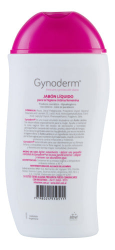 Gynoderm Feminine Liquid Soap pH Balanced 180ml 1