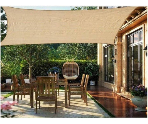 Ferrejido Malla Vela Rectangular Toldo 3 X 5mts Jardin 1