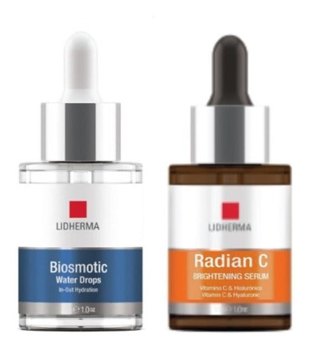 Lidherma Radian C Serum Vit. C + Biosmotic Drops Hialuronico 0