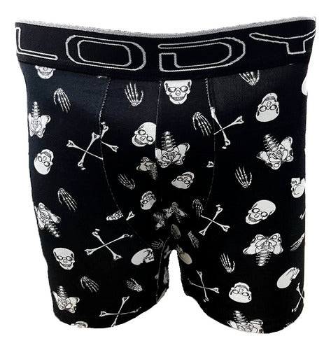 Lody Men Printed Cotton Boxer Shorts for Men 66