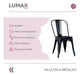 Lumax Pack 4 Sillas Tolix Varios Colores Living Comedor 1