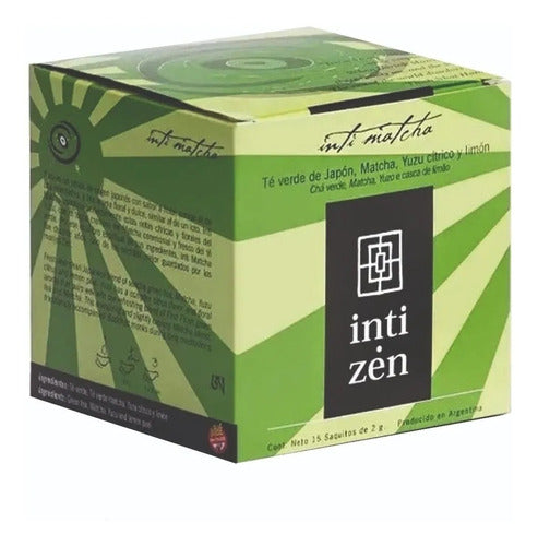 Inti Zen 2 Boxes Matcha Tea, Green from Japan, Yuzu and Lemon 5