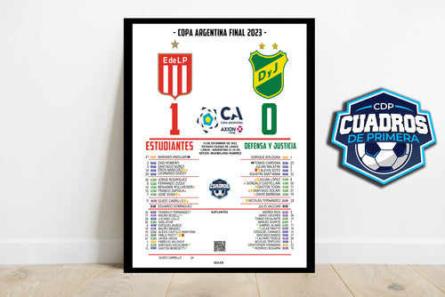 Poster Estudiantes Campeon Copa Argentina 0