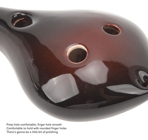 Corda De Flauta Ocarina Ocarina De 6 Furos Alto Tone C, Ader 4