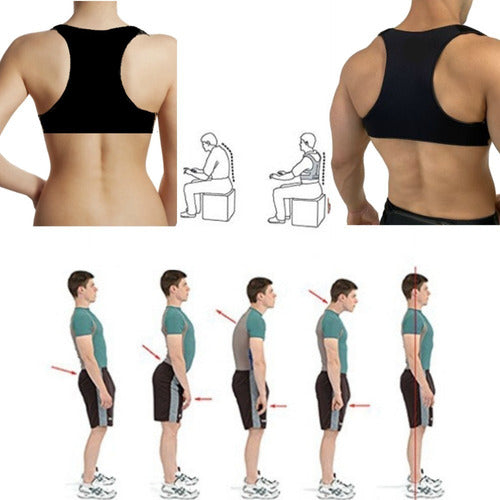 D.E.M.A. Posture Corrector - Back Support Neoprene 3