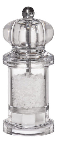 Küchenprofi Classic Salt Mill, 14 cm, Clear Acrylic 0