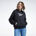 Reebok Buzo Classic Big Logo Hoodie Mujer Capucha Canguro 2