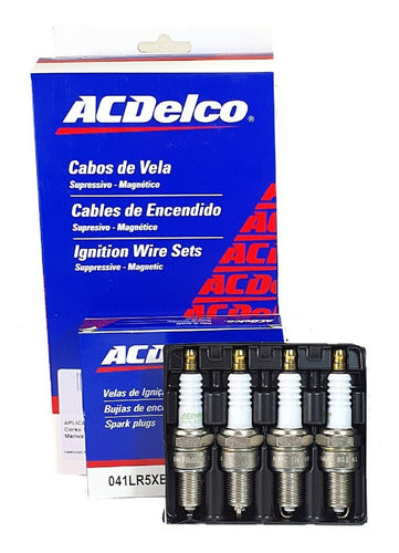 ACDelco Cables and Spark Plugs for Corsa 1.6 (2007-2013) 0