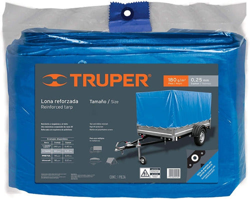 Truper Reinforced Tarp 3 X 4 Meters Camping Truck 1