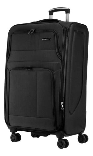 Premium Large 4-Wheel 360° Travel Suitcase New Offer Shipping 1
