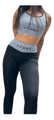 NeedFeel Women's Sports Set: Leggings + Top 1