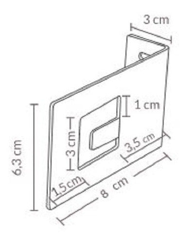 Temacasa Rectangular Curtain Rod 2.40 M Long for Tab Top Curtains 3