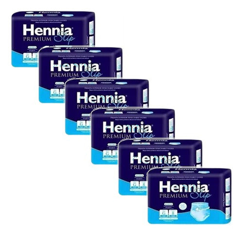 Hennia 48 Hennia Slip Disposable Underwear Large 50 to 90 Kg 0