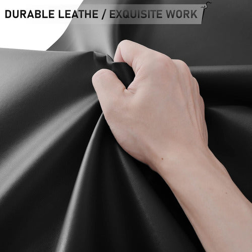 YAFLC Black Leather Repair Patch 10 Cm X 160 Cm 2