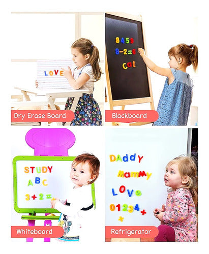 First Classroom Letters and Numbers Magnetic Refrigerator Board 4 Cm Mundo CLG FD8-06 1